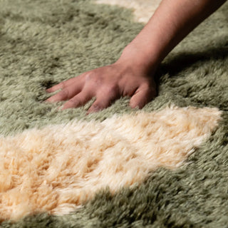 Soldier - Luxury Shag Moroccan Rug - Benisouk