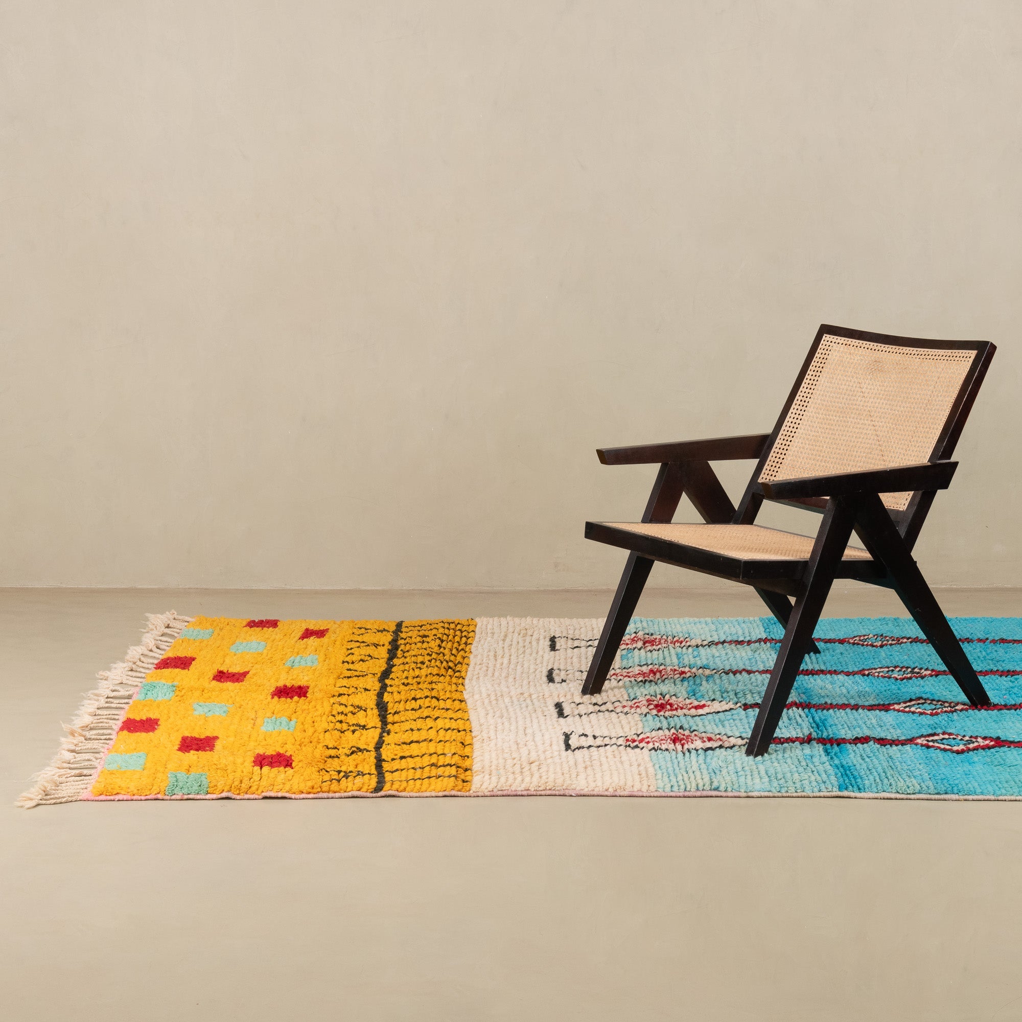 Solman - vintage boujad rug - Benisouk