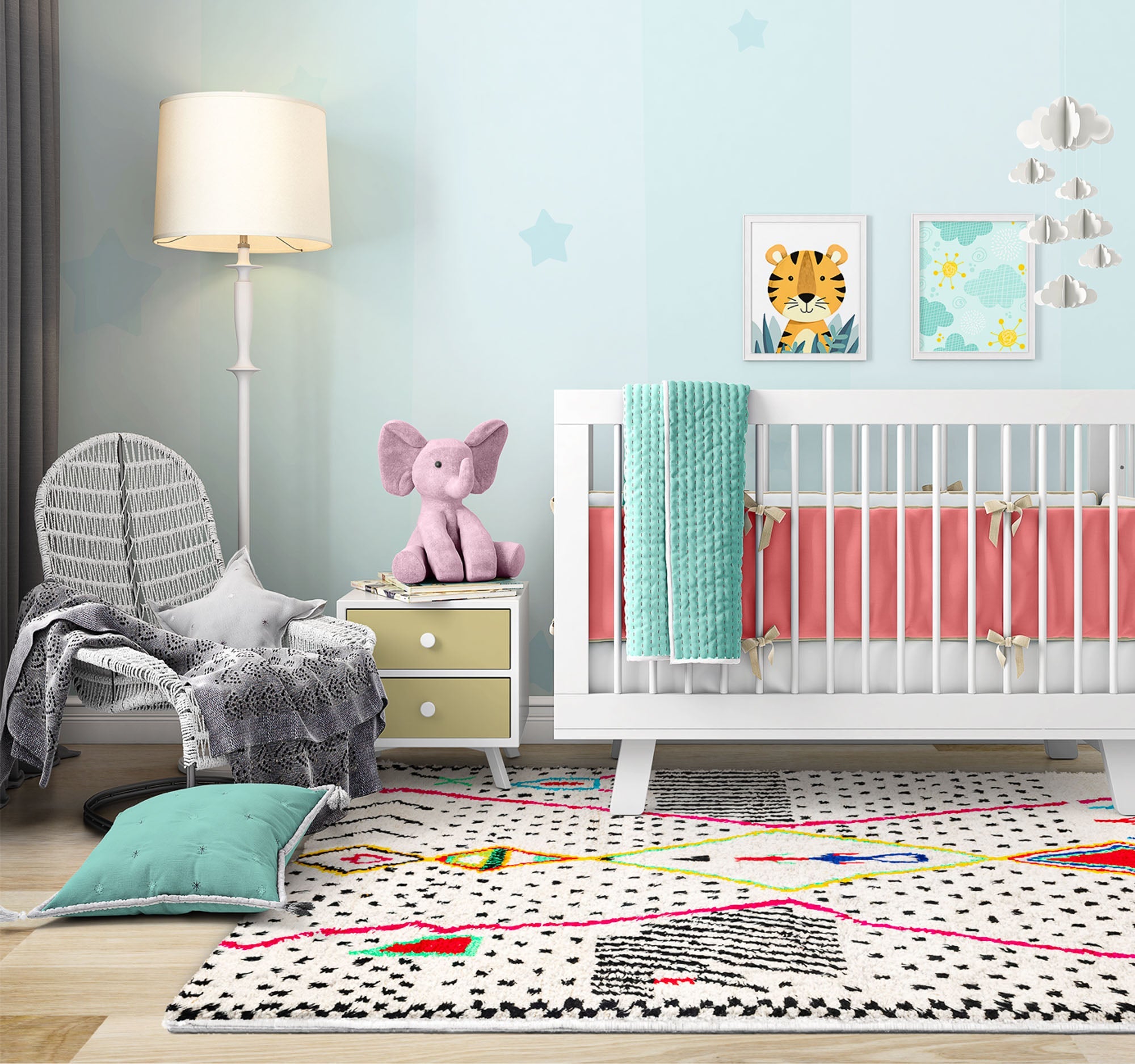 Sorour - Shag Moroccan rug - Benisouk