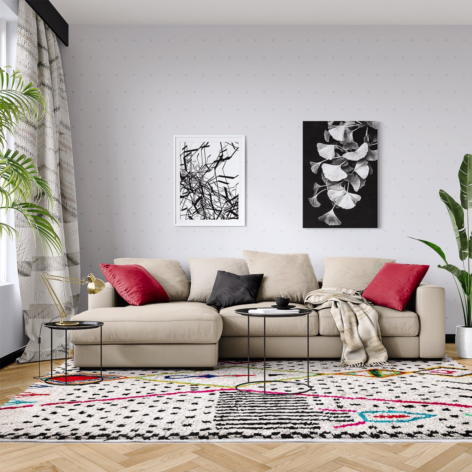 Sorour - Shag Moroccan rug - Benisouk