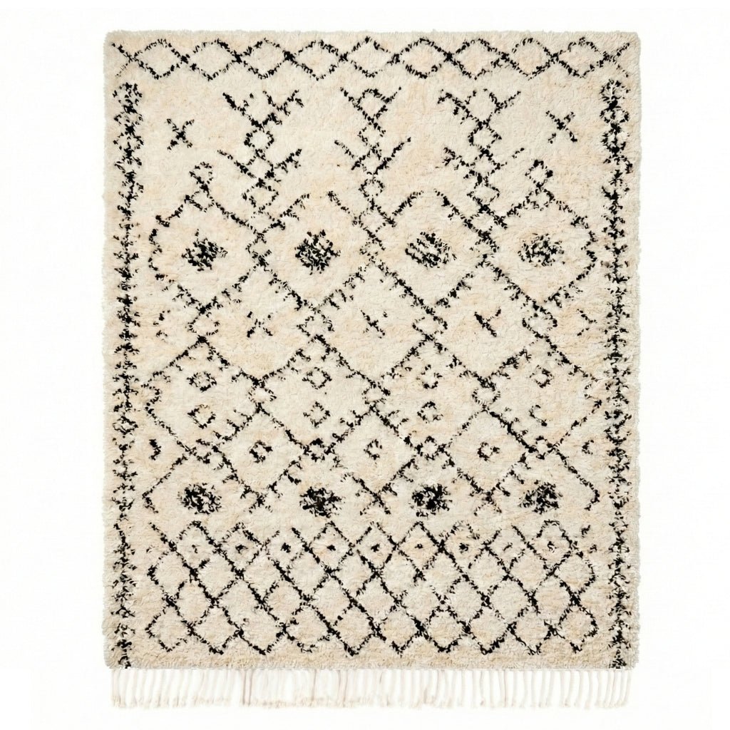 Soufia - Shag Moroccan rug - Benisouk