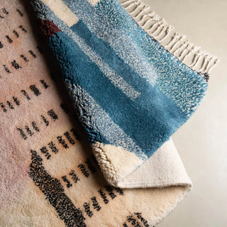Spaceship - Luxury Shag Moroccan Rug - Benisouk