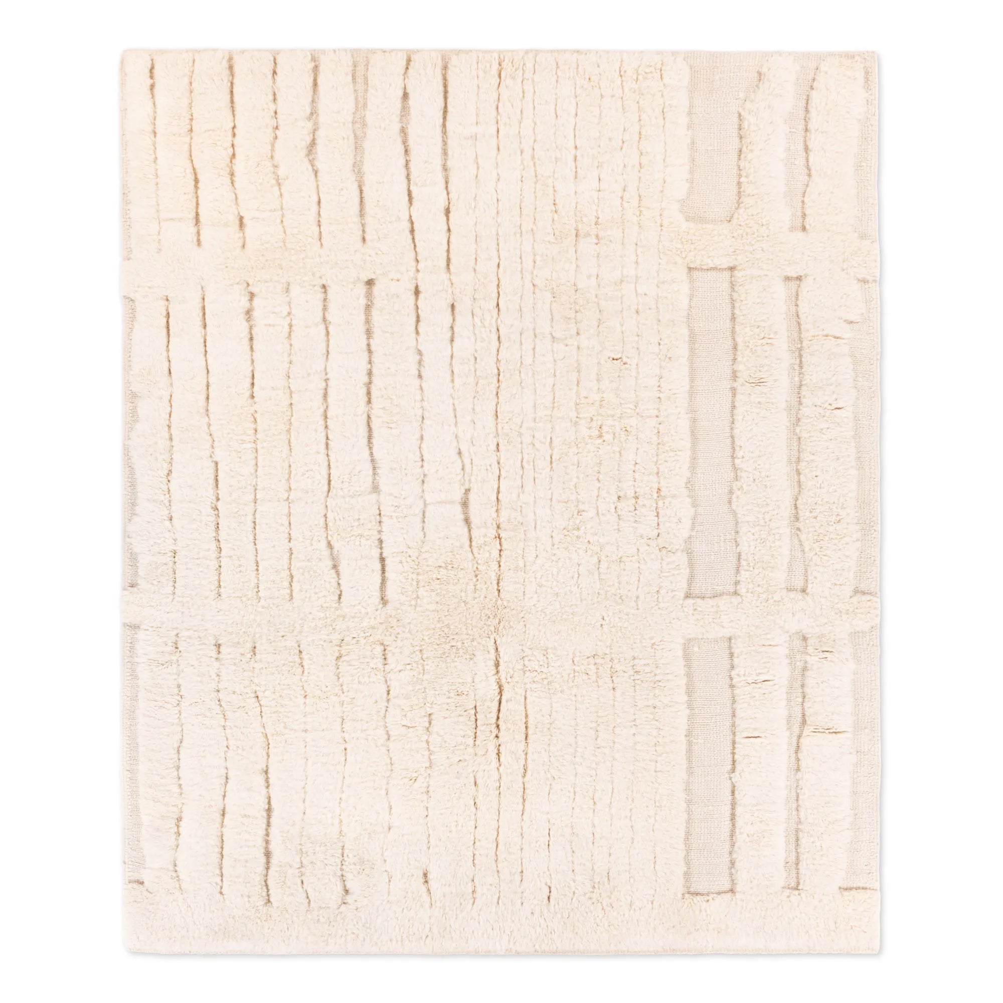 Structure neutre - Luxury Shag Moroccan Rug - Benisouk