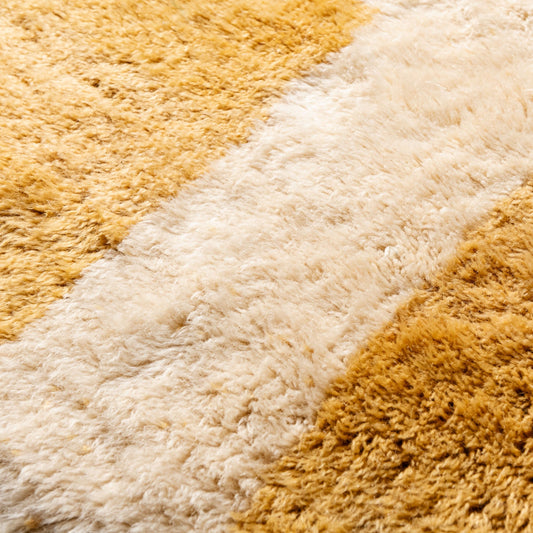 Sunlit Mosaic - luxury beni mrirt rug - Benisouk