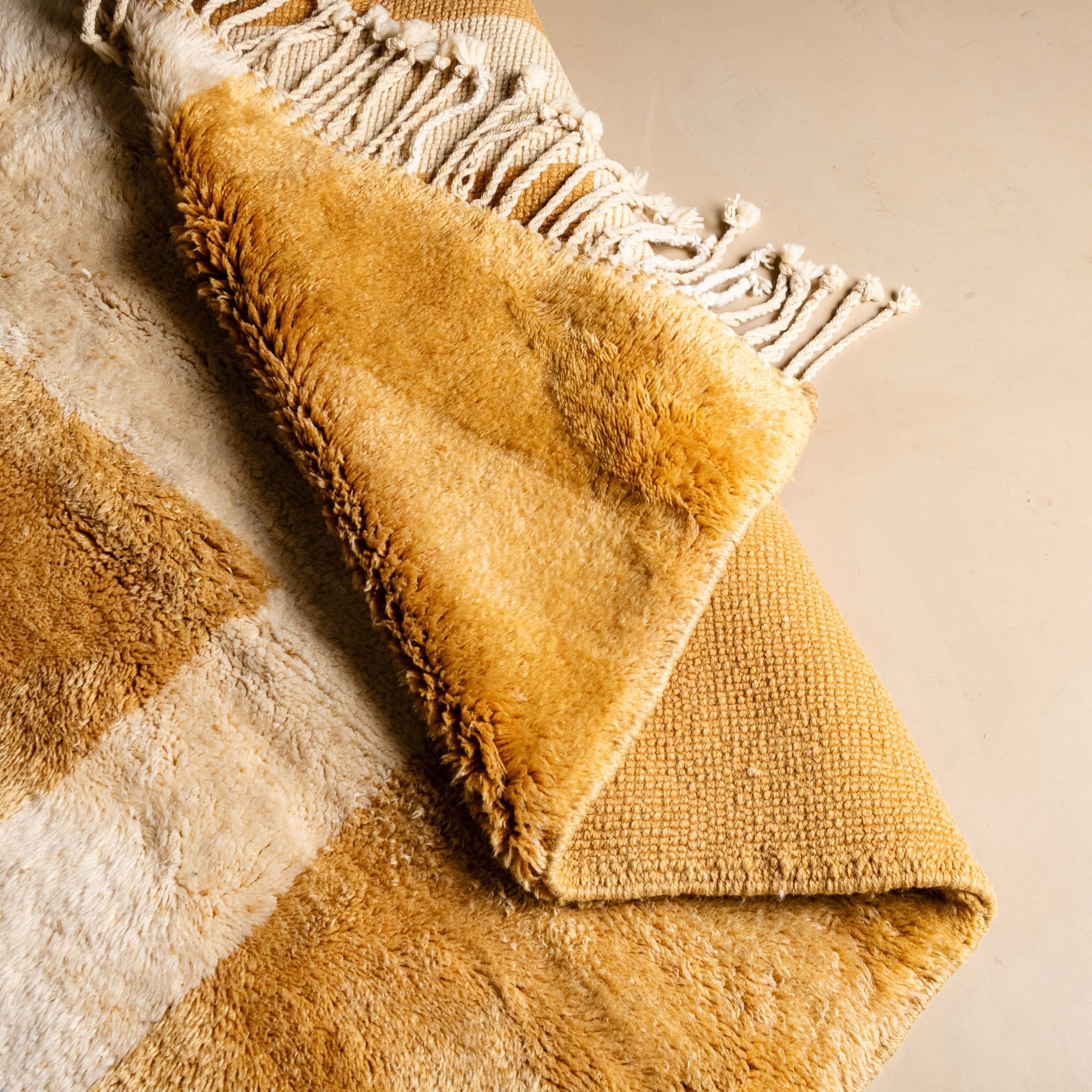 Sunlit Mosaic - luxury beni mrirt rug - Benisouk