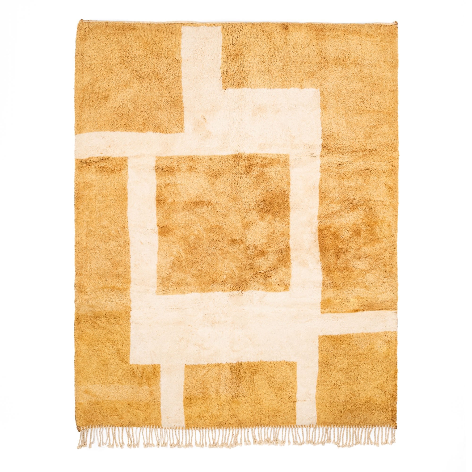 Sunlit Mosaic - luxury beni mrirt rug - Benisouk