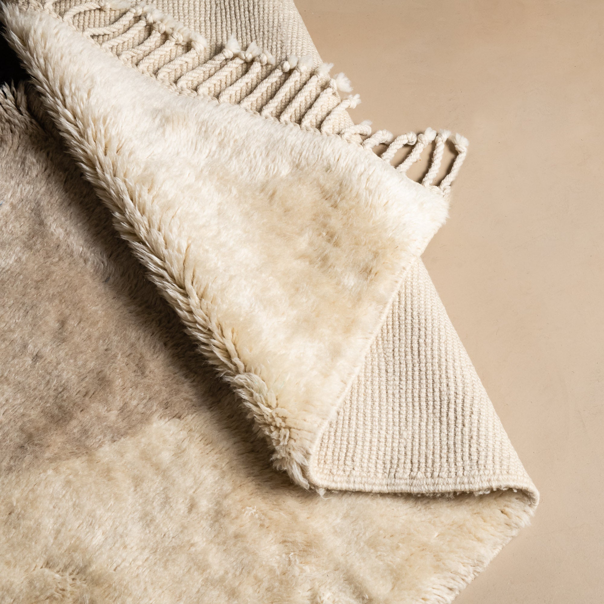 Sushi - Luxury Shag Moroccan Rug - Benisouk