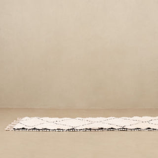 Tahir - Shag Moroccan runner rug - Benisouk