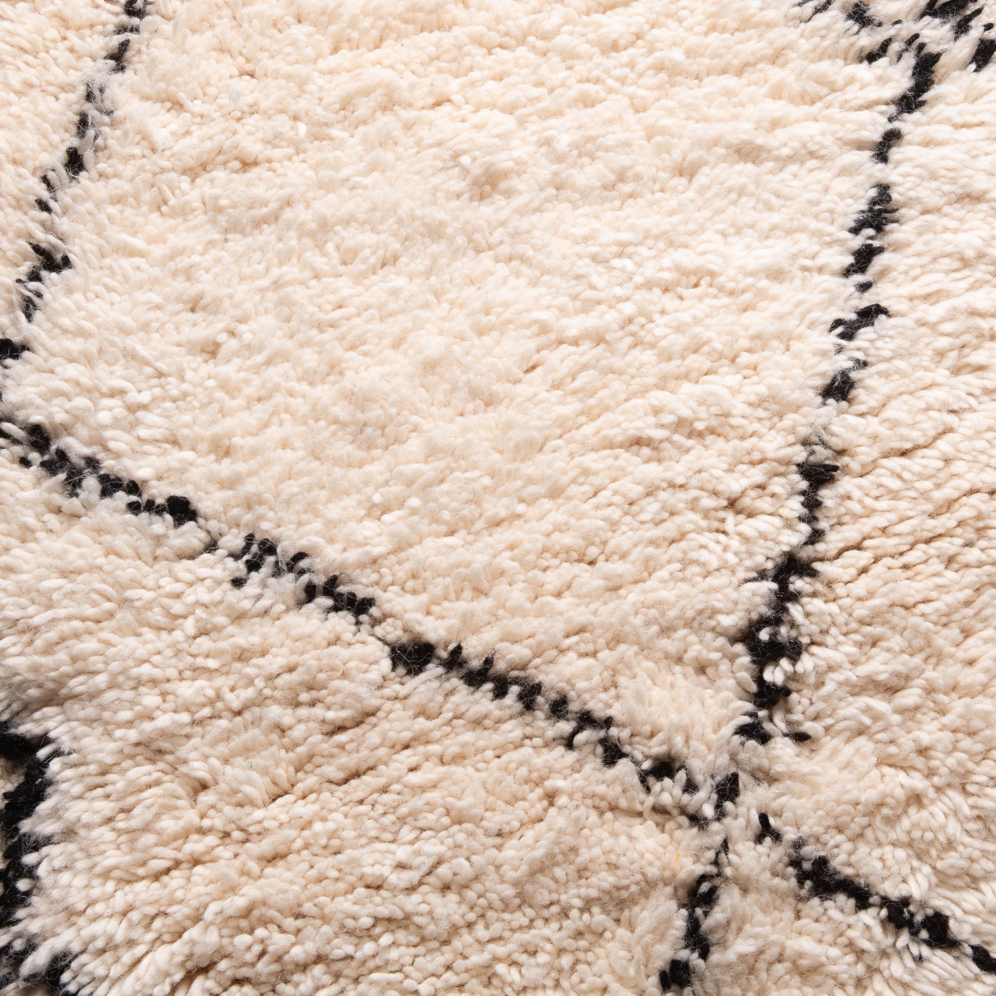 Tahir - Shag Moroccan runner rug - Benisouk