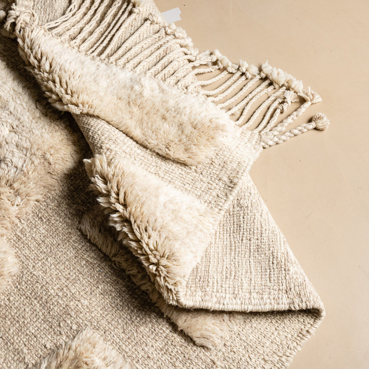 Tahra - Luxury Shag Moroccan Rug - Benisouk