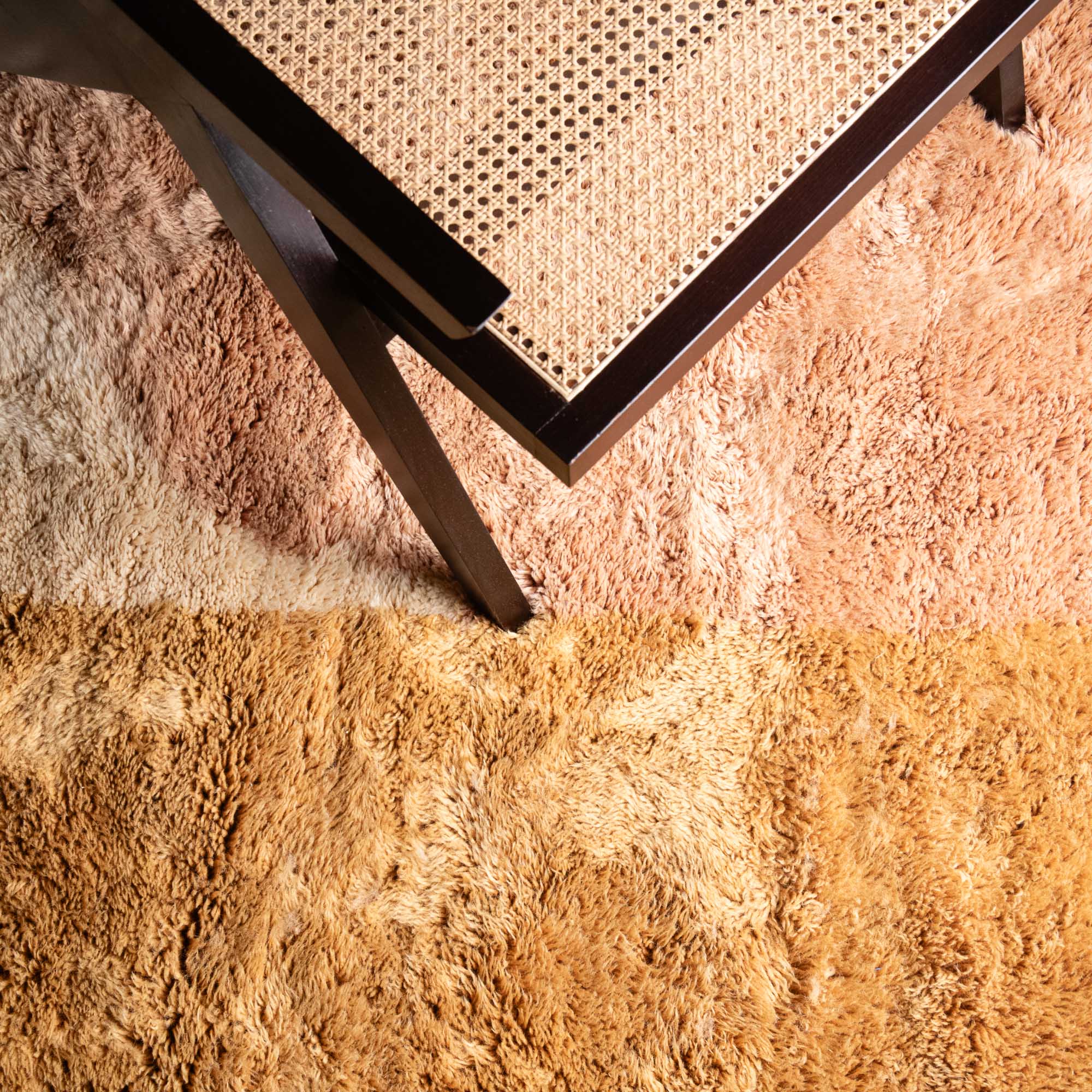 Tangerine Dream - Luxury Shag Moroccan Rug - Benisouk