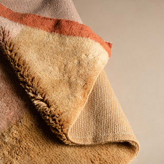Tangerine Dream - Luxury Shag Moroccan Runner Rug - Benisouk