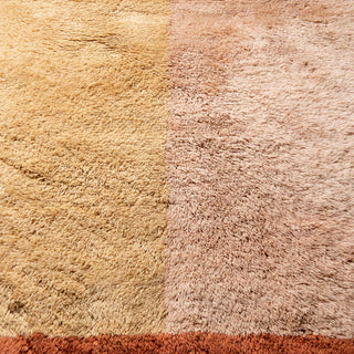 Tangerine Dream - Luxury Shag Moroccan Runner Rug - Benisouk