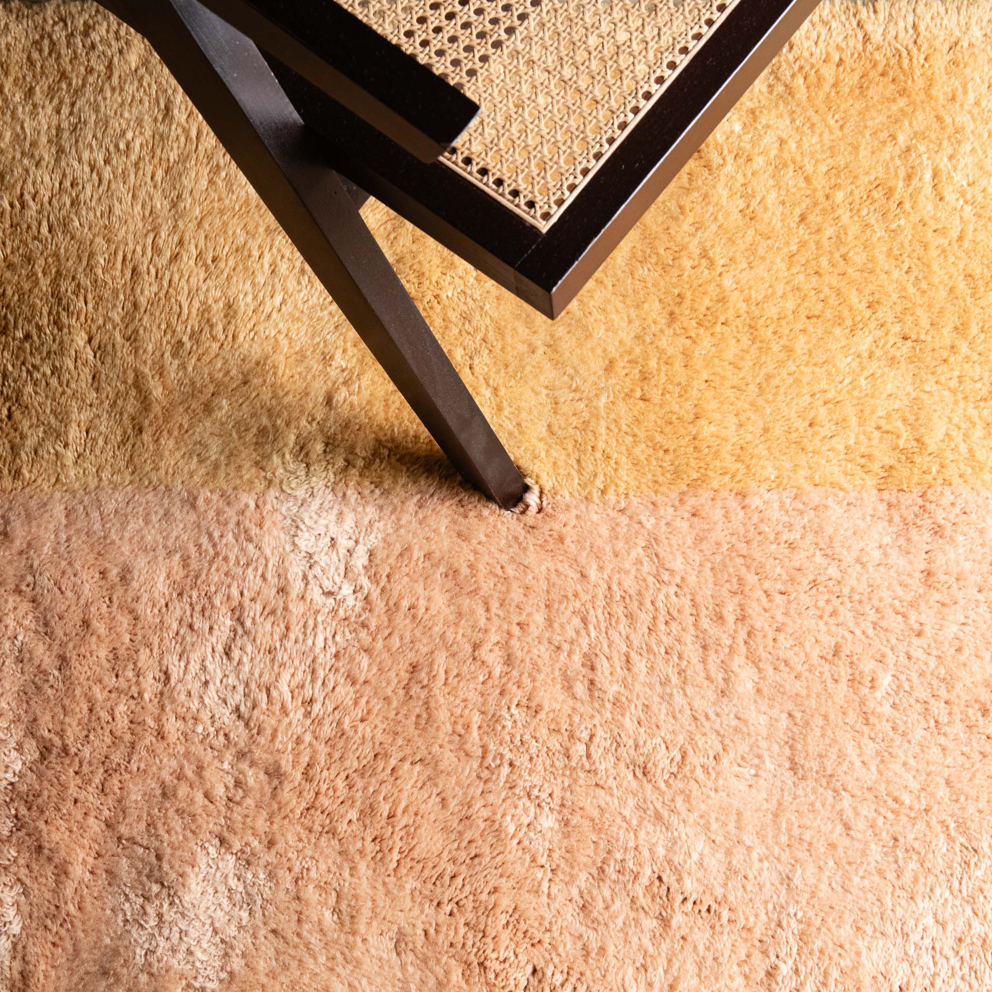 Tangerine Dream - Luxury Shag Moroccan Runner Rug - Benisouk