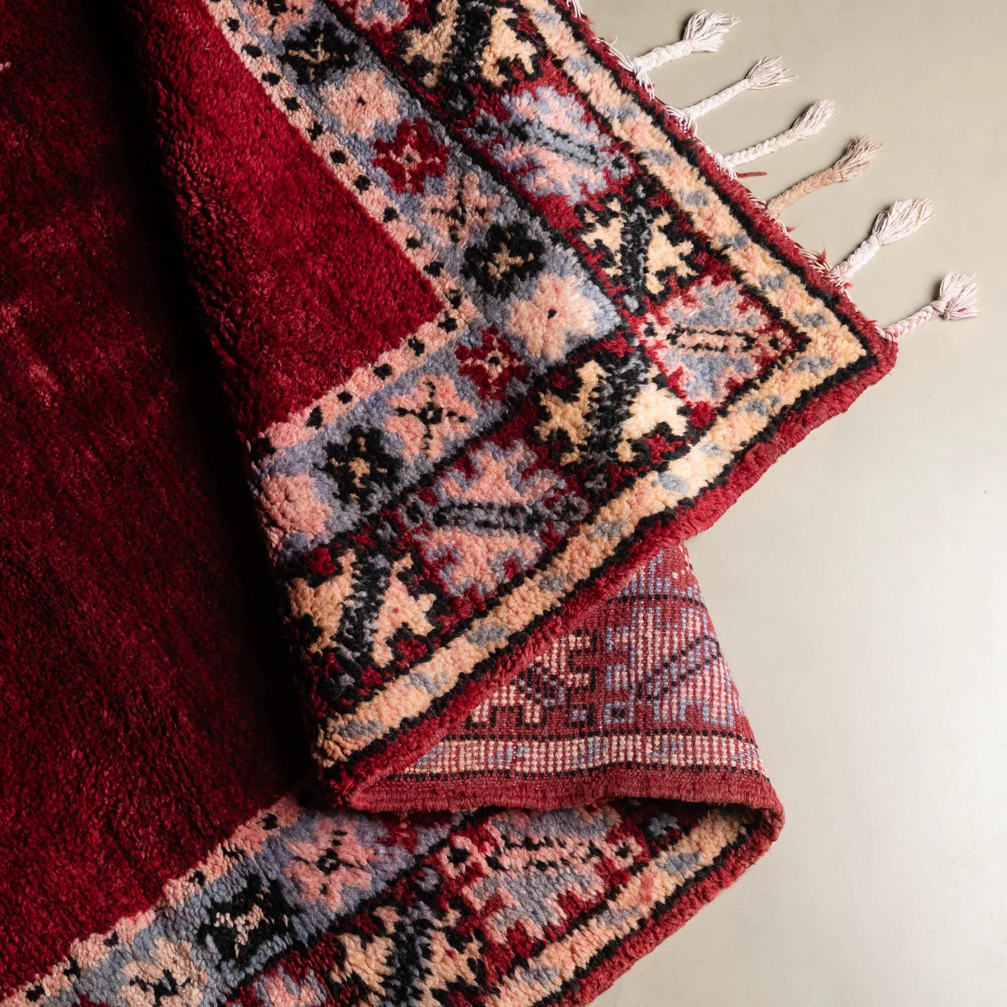 Tanja - vintage boujad rug - Benisouk