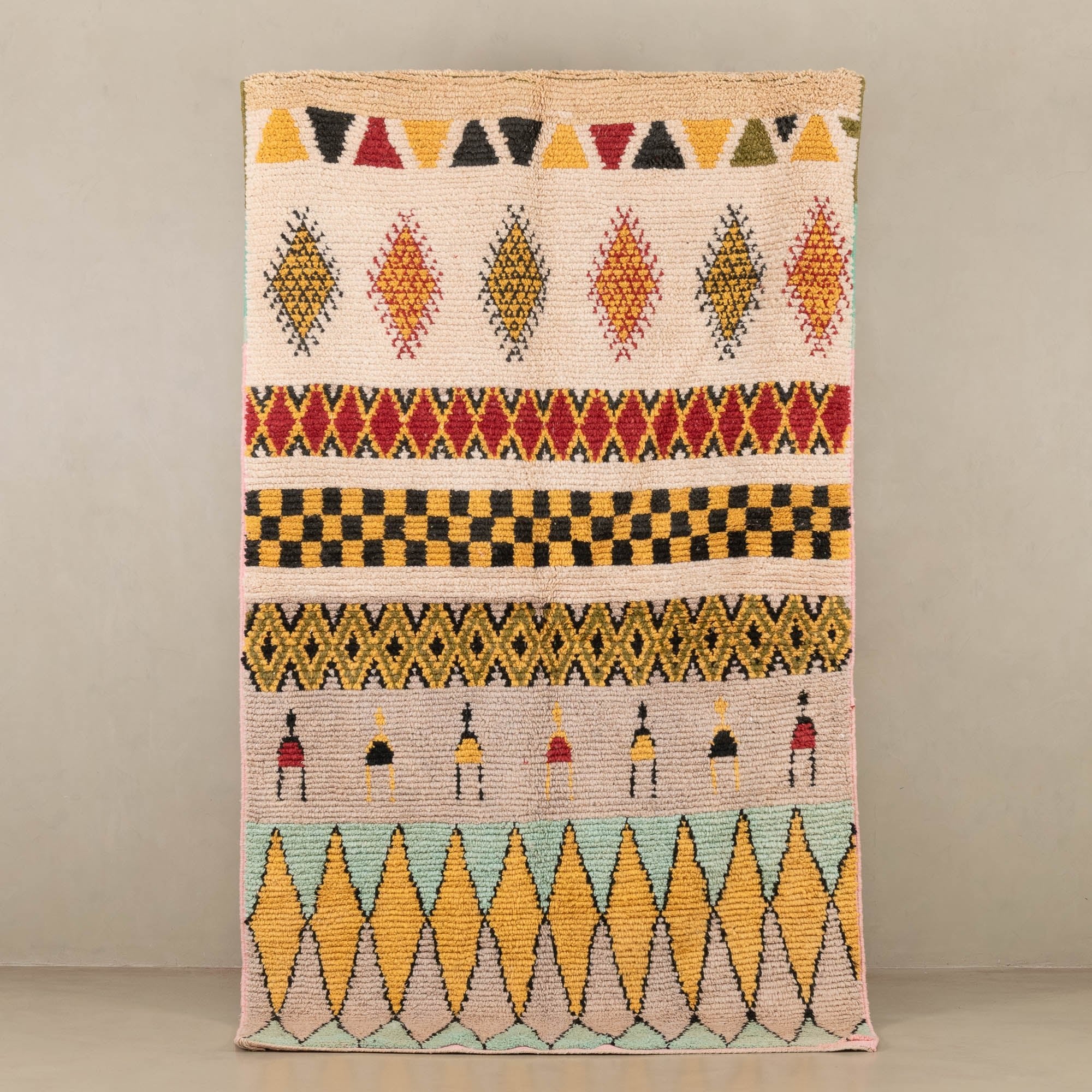 Tasnim - vintage boujad rug - Benisouk