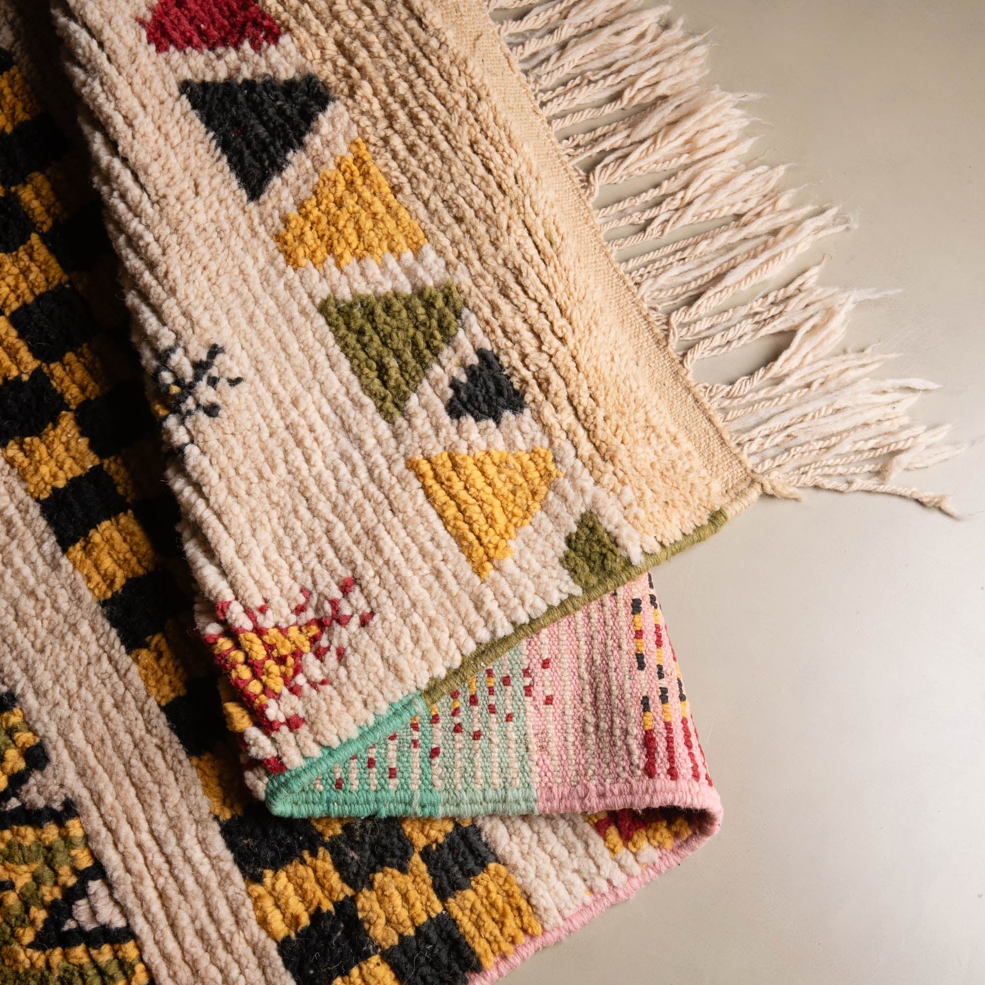 Tasnim - vintage boujad rug - Benisouk