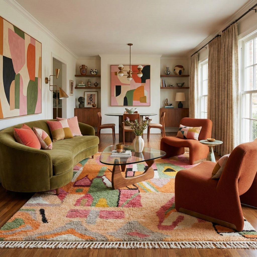 Tayf - Shag Moroccan rug - Benisouk