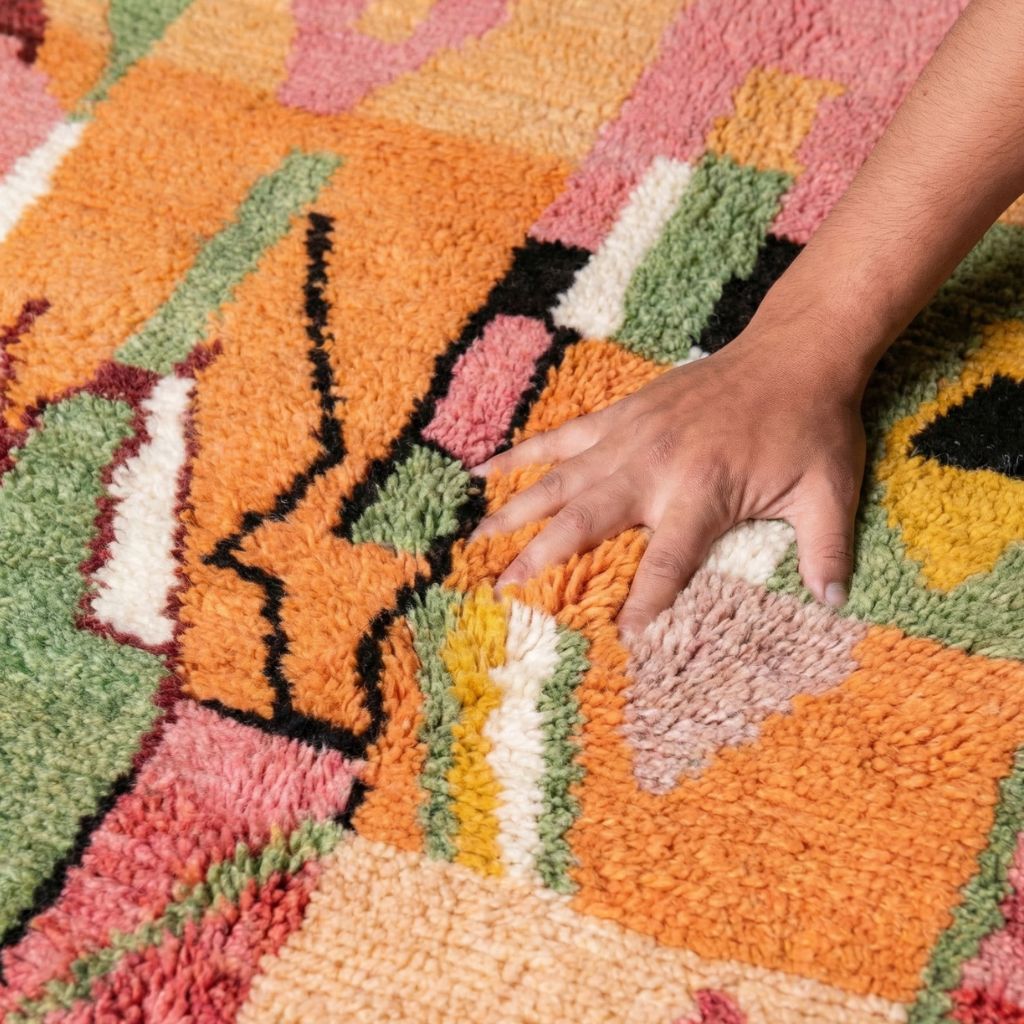 Tayf - Shag Moroccan rug - Benisouk