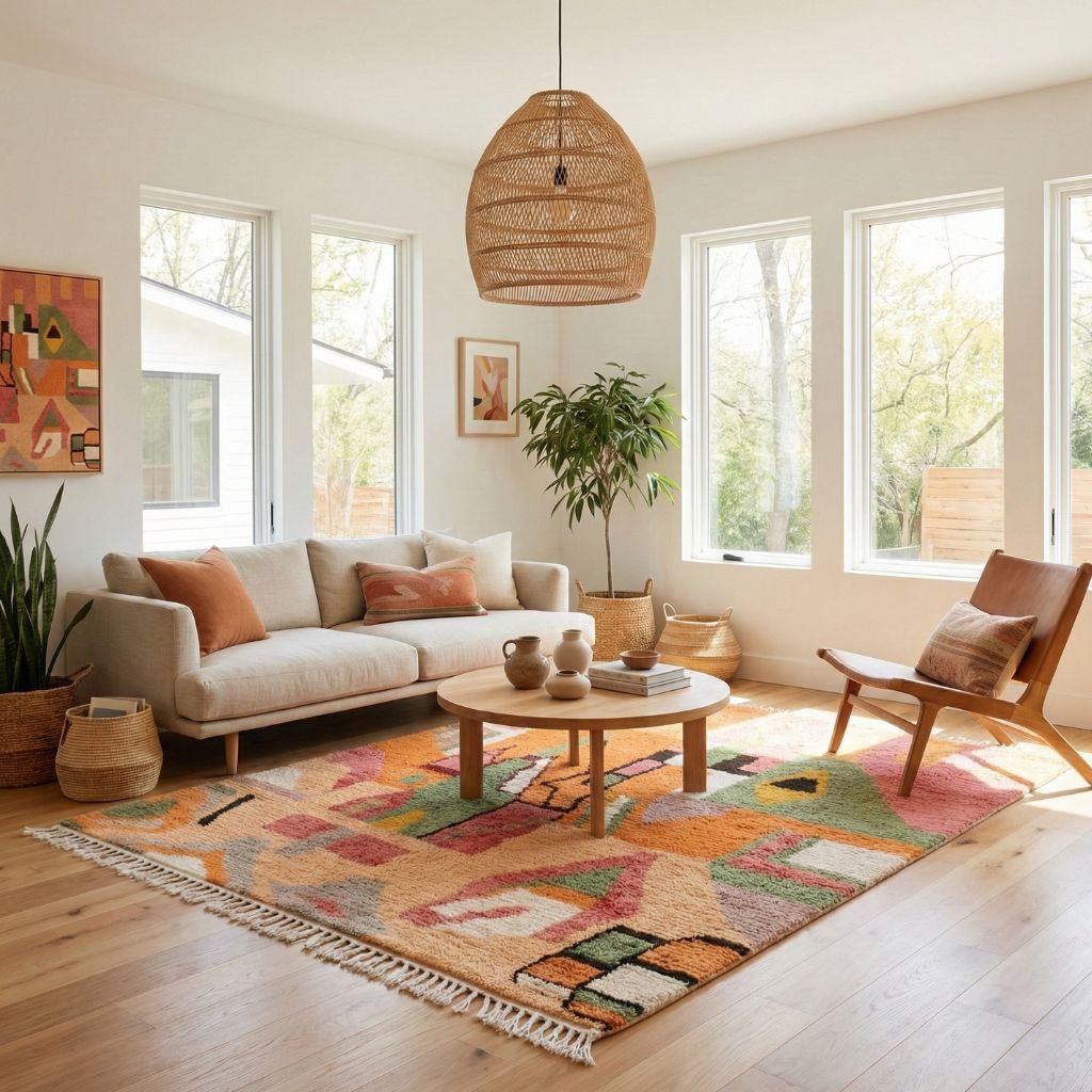 Tayf - Shag Moroccan rug - Benisouk