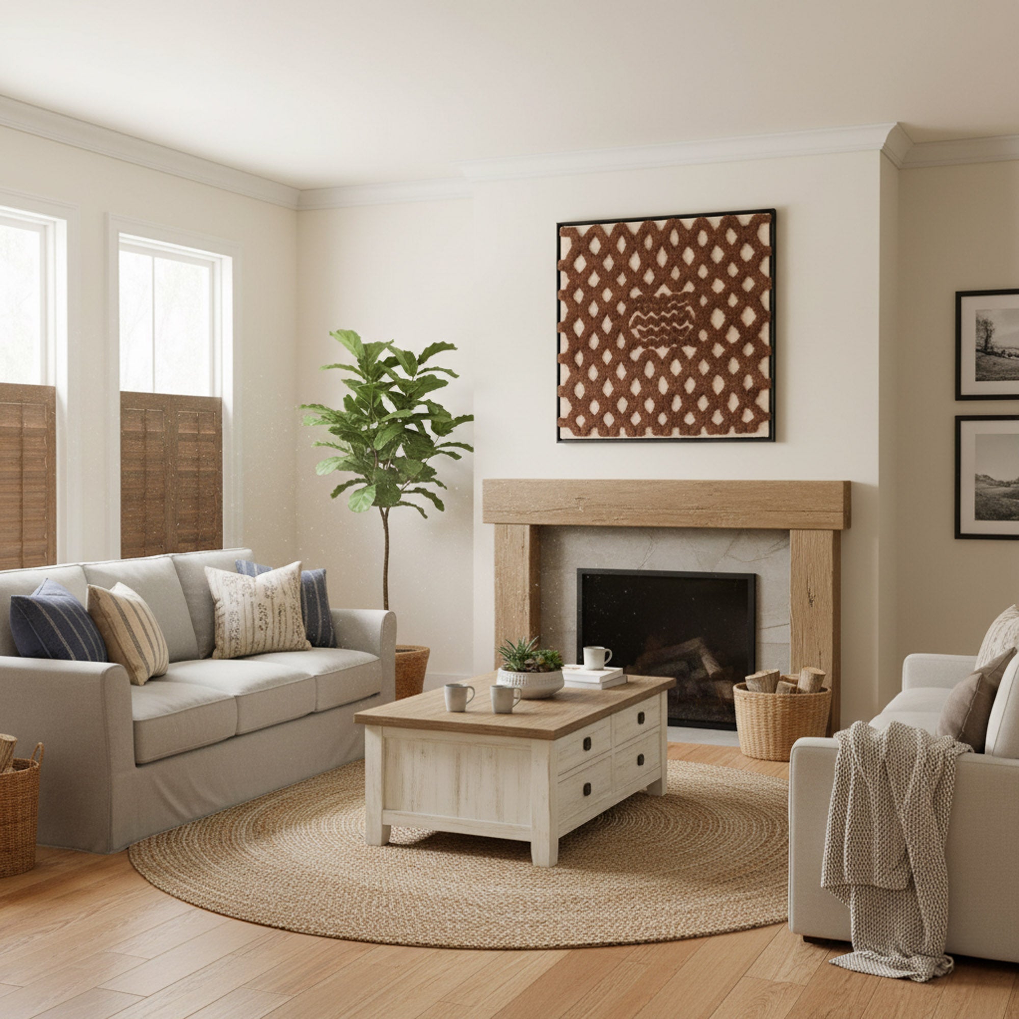 Terra Weaves Large Edition – Handwoven Wall Art - Benisouk