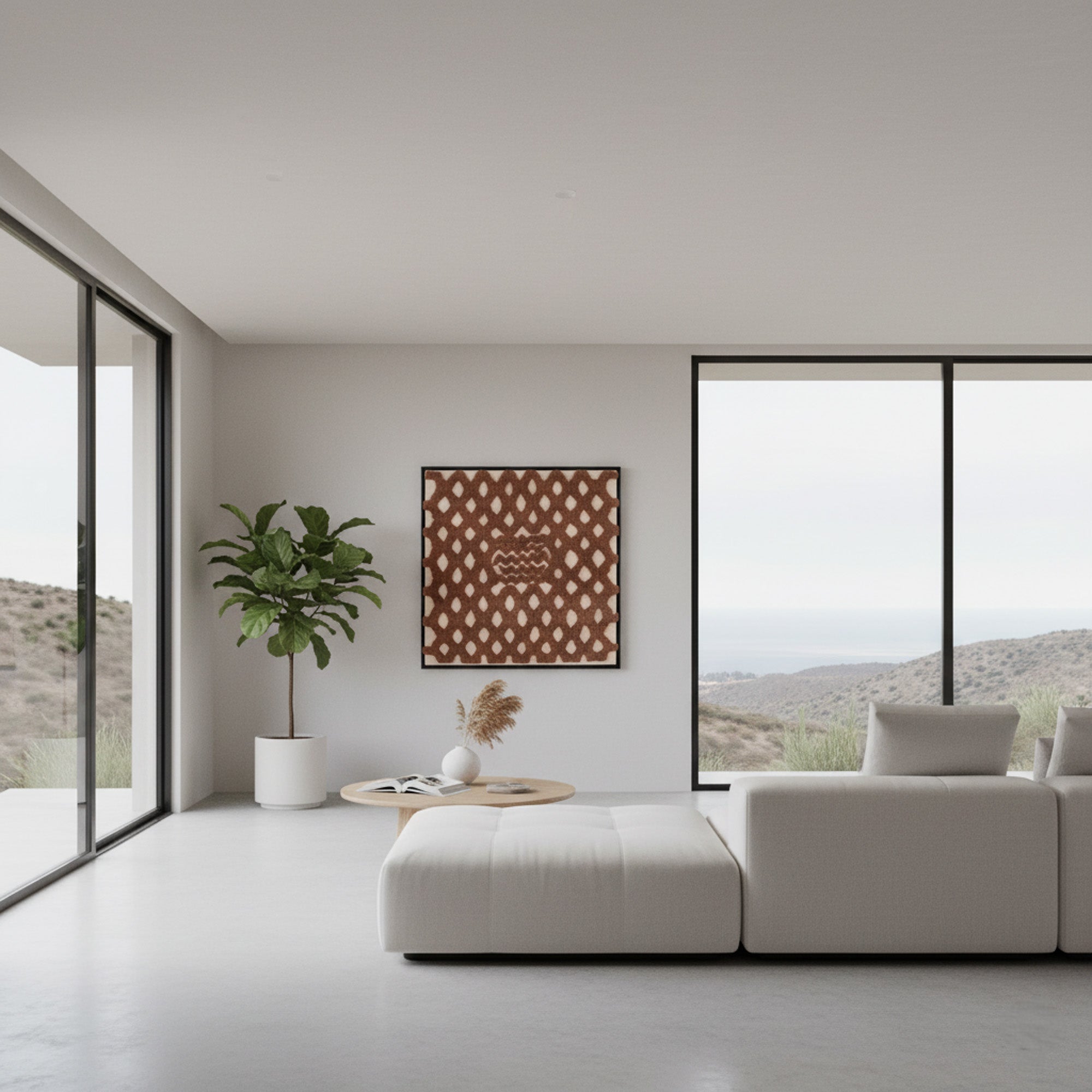 Terra Weaves Mid - size Edition – Handwoven Wall Art - Benisouk