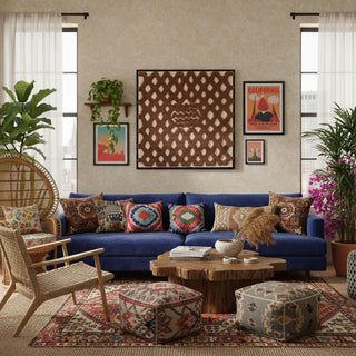 Terra Weaves Mid - size Edition – Handwoven Wall Art - Benisouk