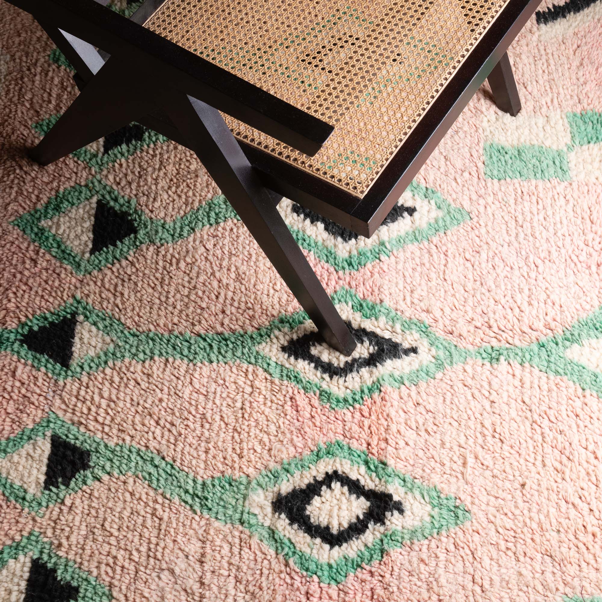 Tighlan - vintage boujad rug - Benisouk