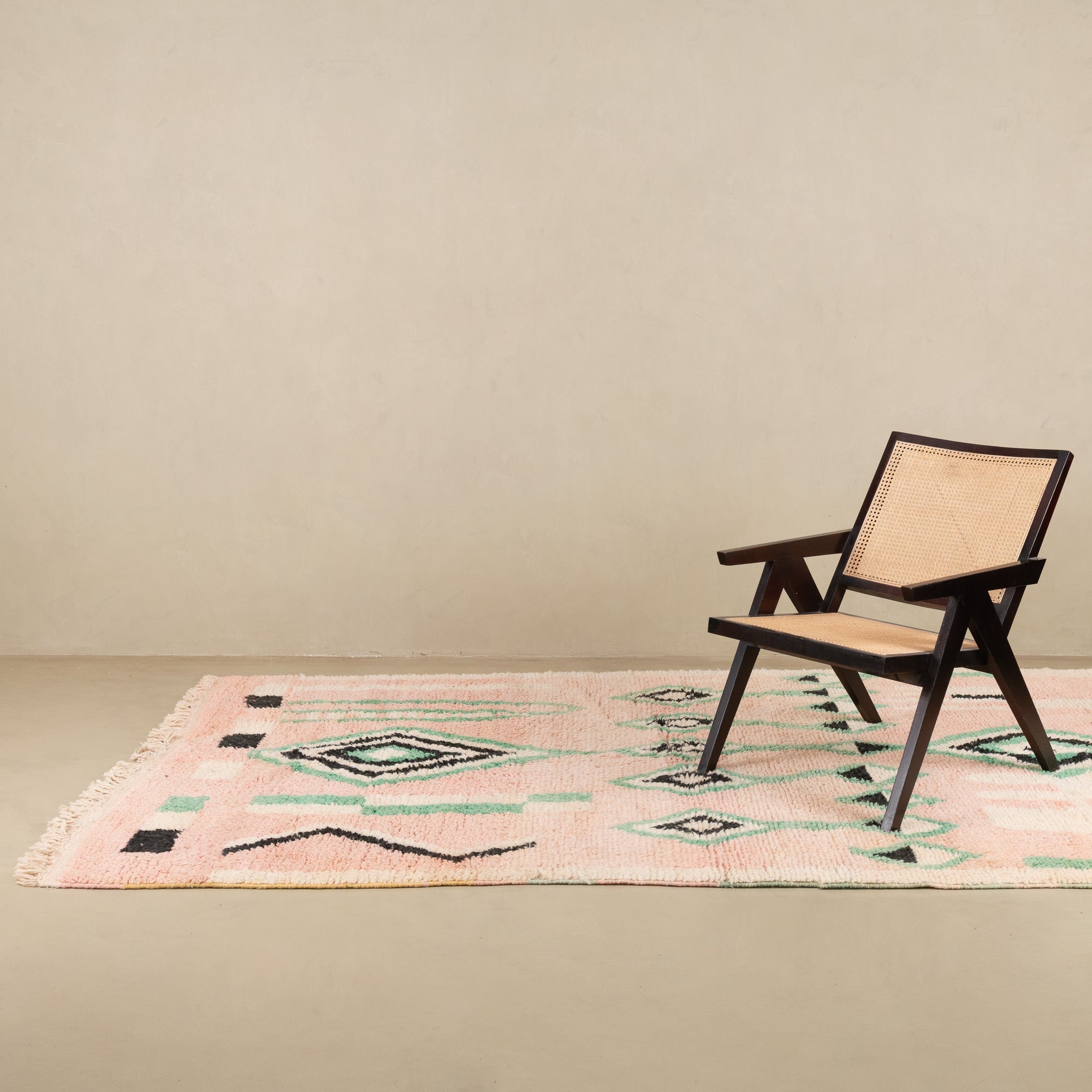 Tighlan - vintage boujad rug - Benisouk