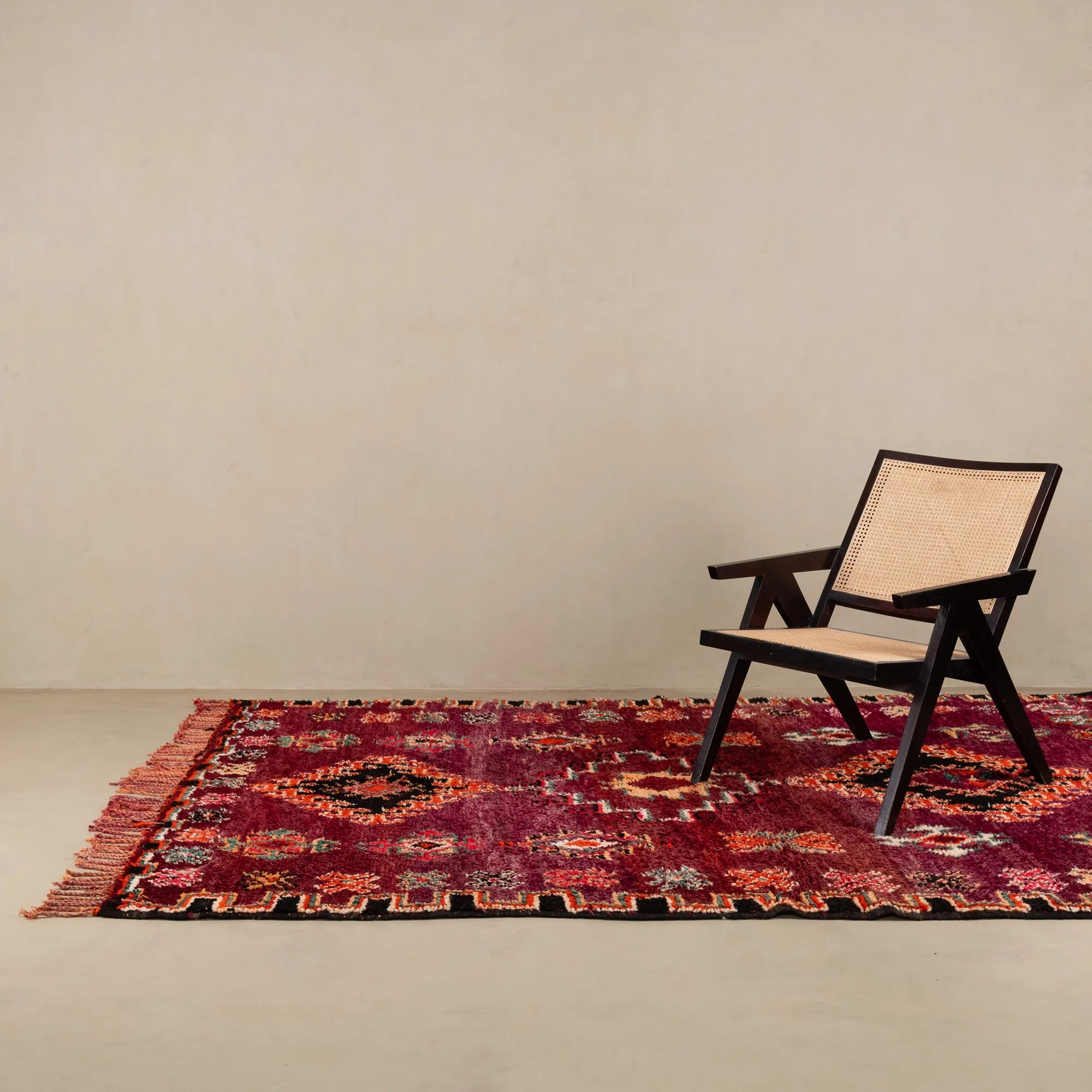 Tinufa - vintage boujad rug - Benisouk