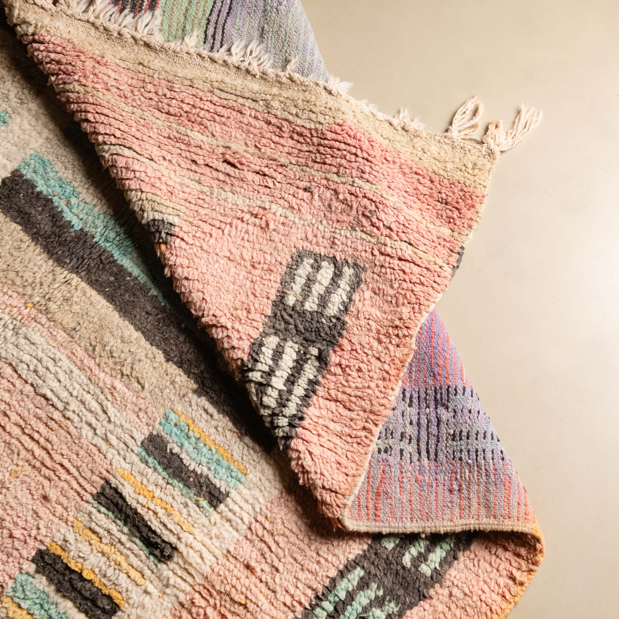 Torkia - vintage boujad rug - Benisouk