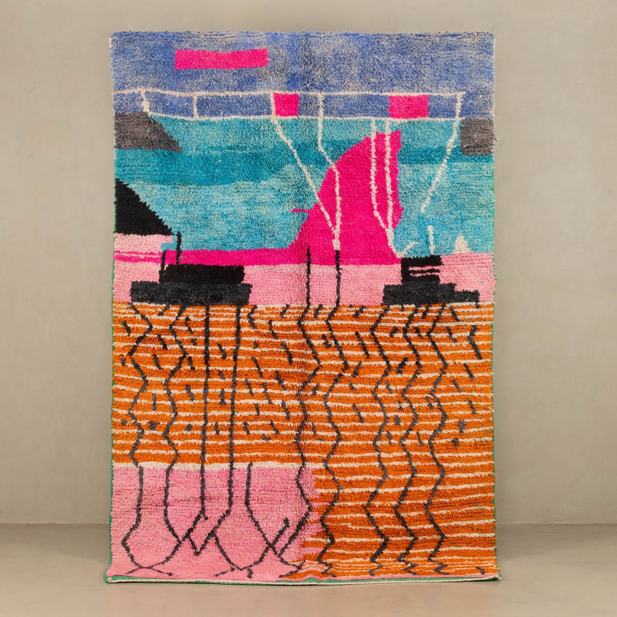 Toukat - vintage boujad rug - Benisouk