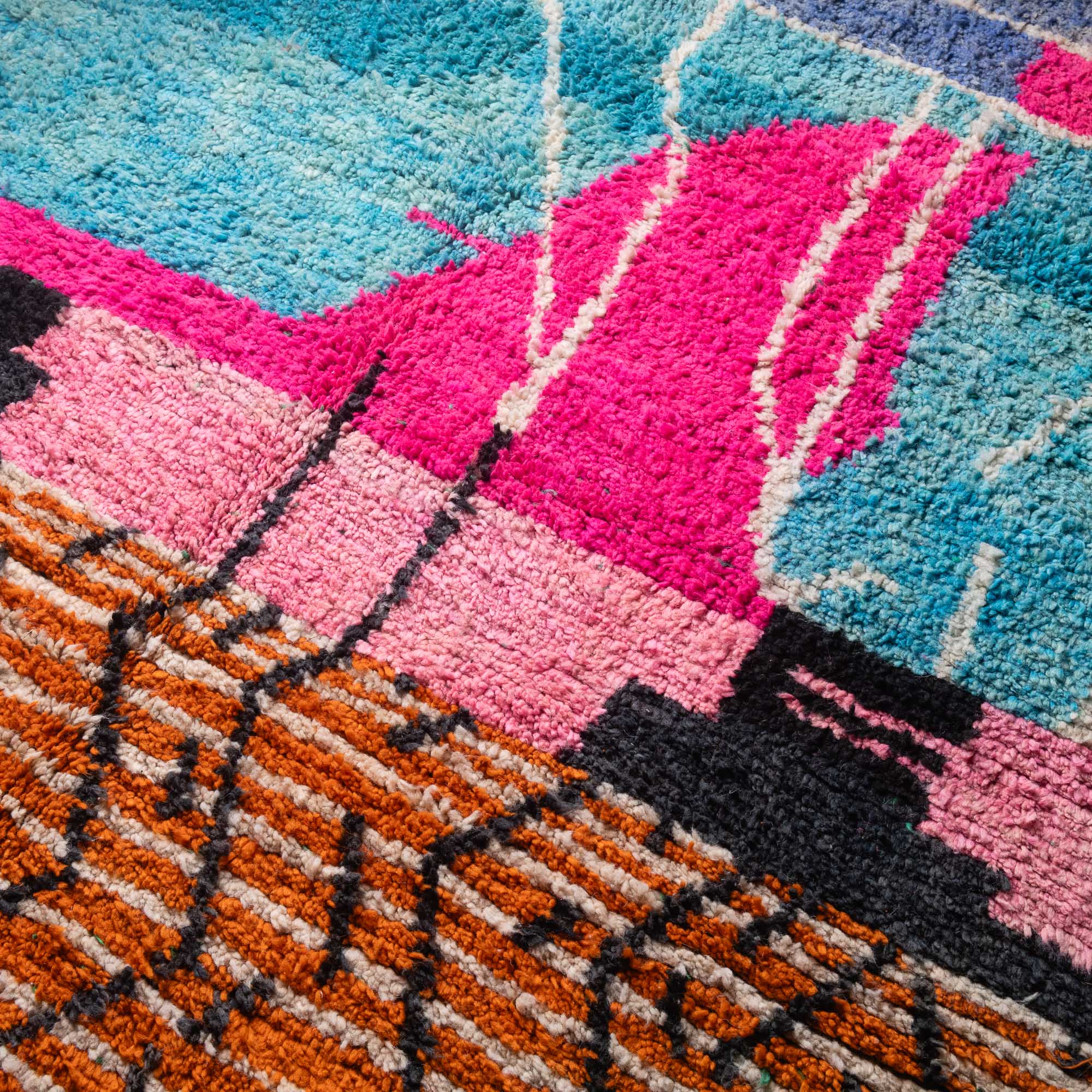 Toukat - vintage boujad rug - Benisouk