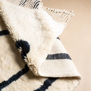 Treasure Map - Luxury Shag Moroccan Rug - Benisouk