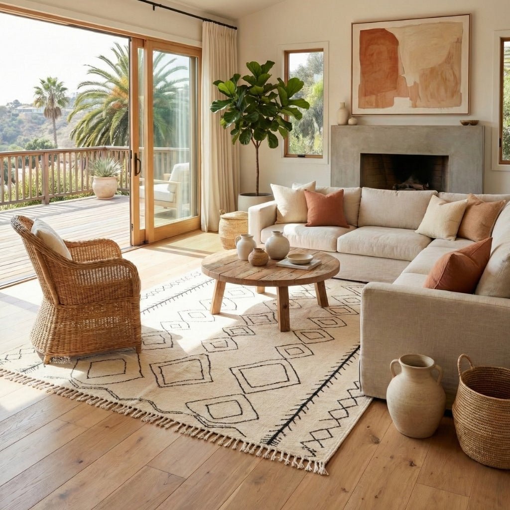 Tumsilt - Flatweave Moroccan rug - Benisouk