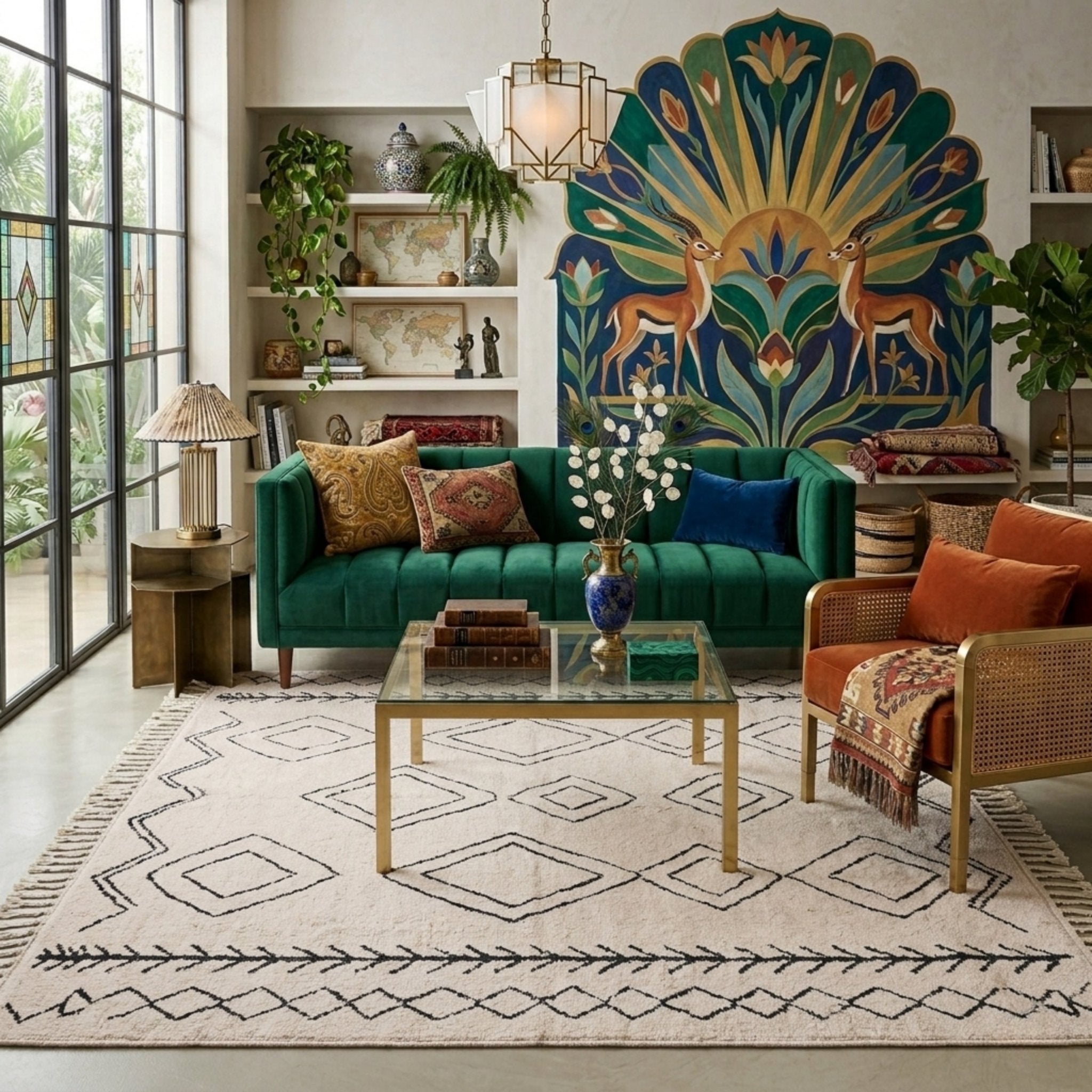 Tumsilt - Flatweave Moroccan rug - Benisouk