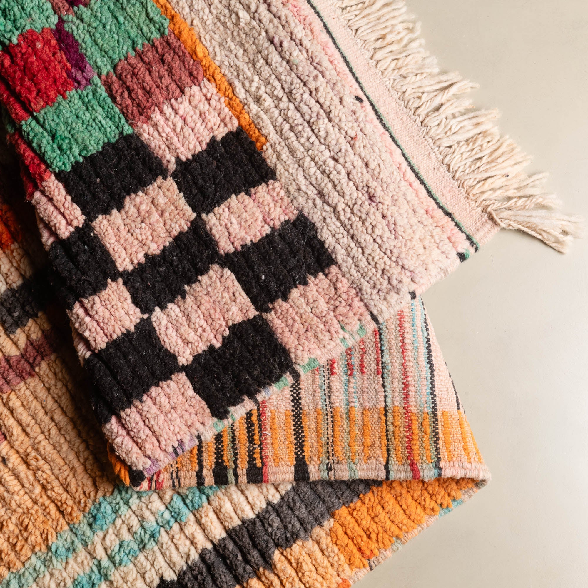 Ulttach - vintage boujad rug - Benisouk