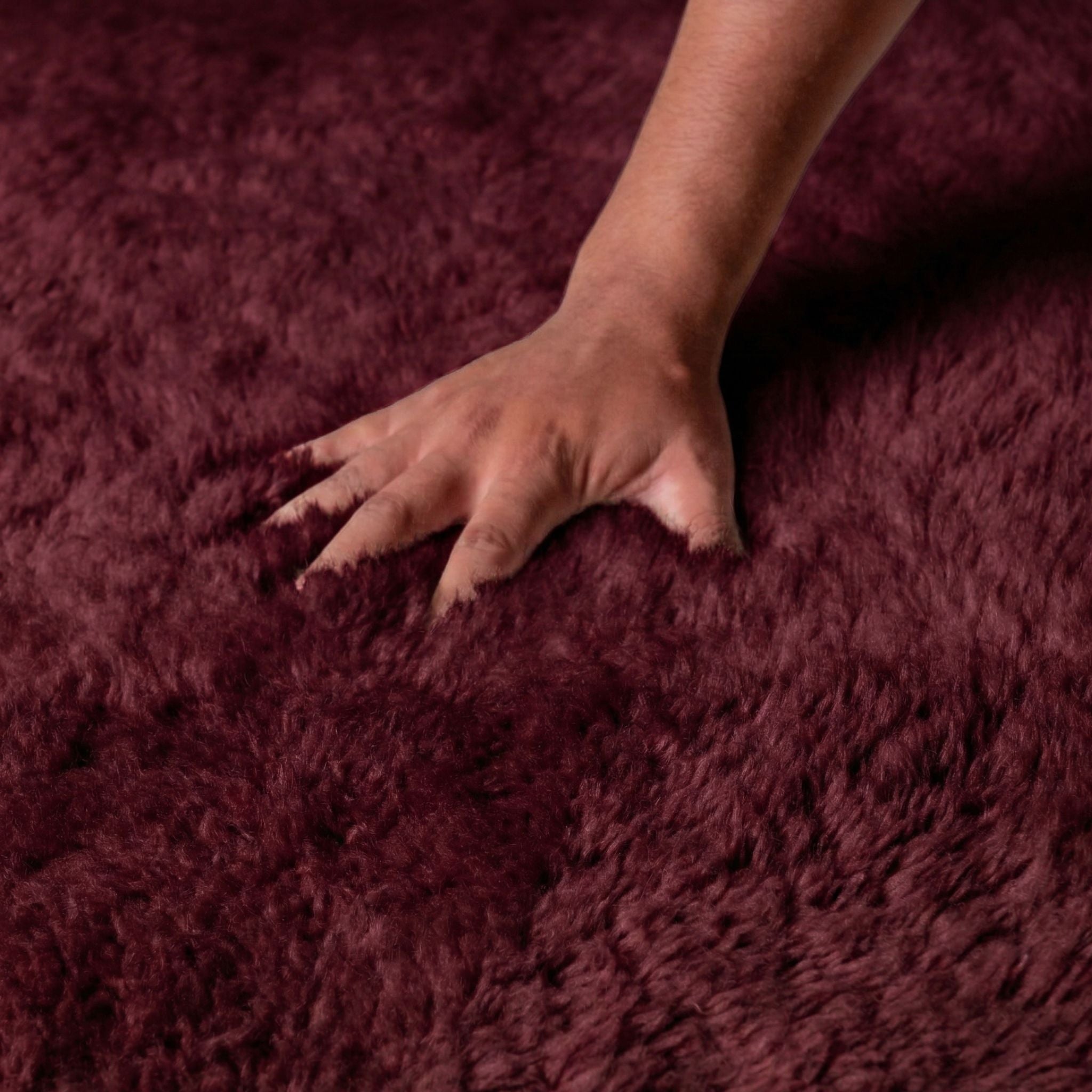 Velvet - Luxury Shag Moroccan Runner Rug - Benisouk