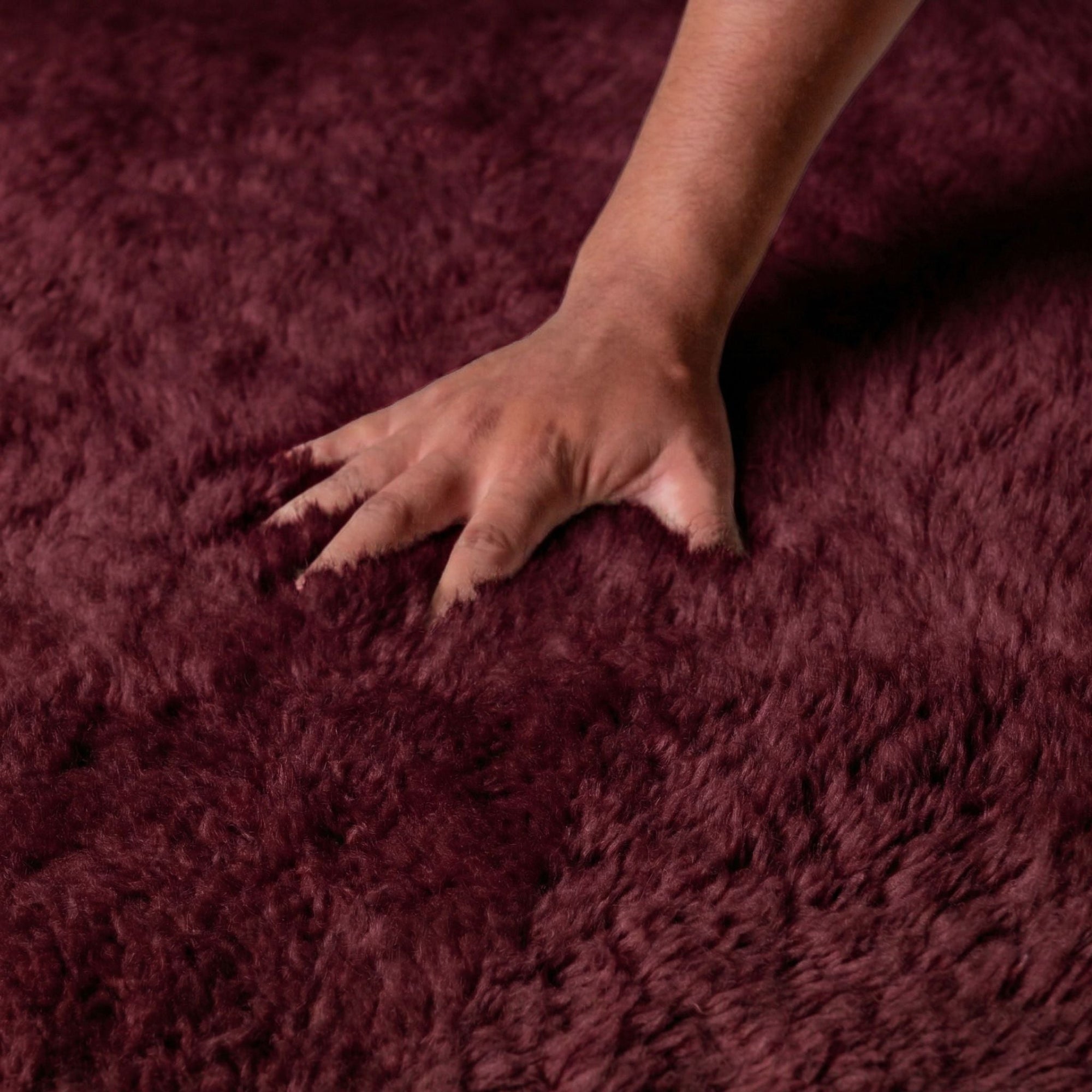Velvet - Luxury Shag Moroccan Runner Rug - Benisouk