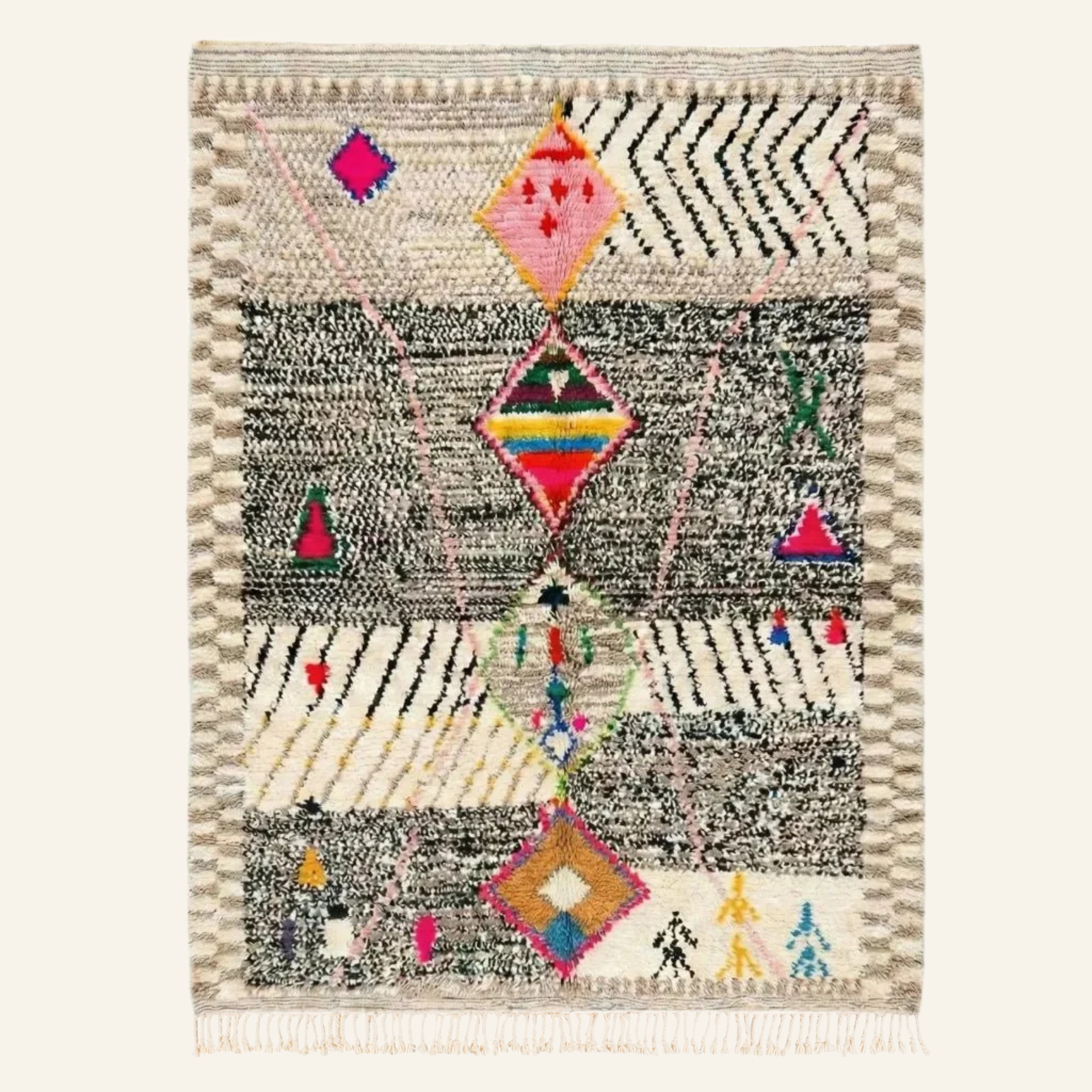 Wachm - Shag Moroccan rug