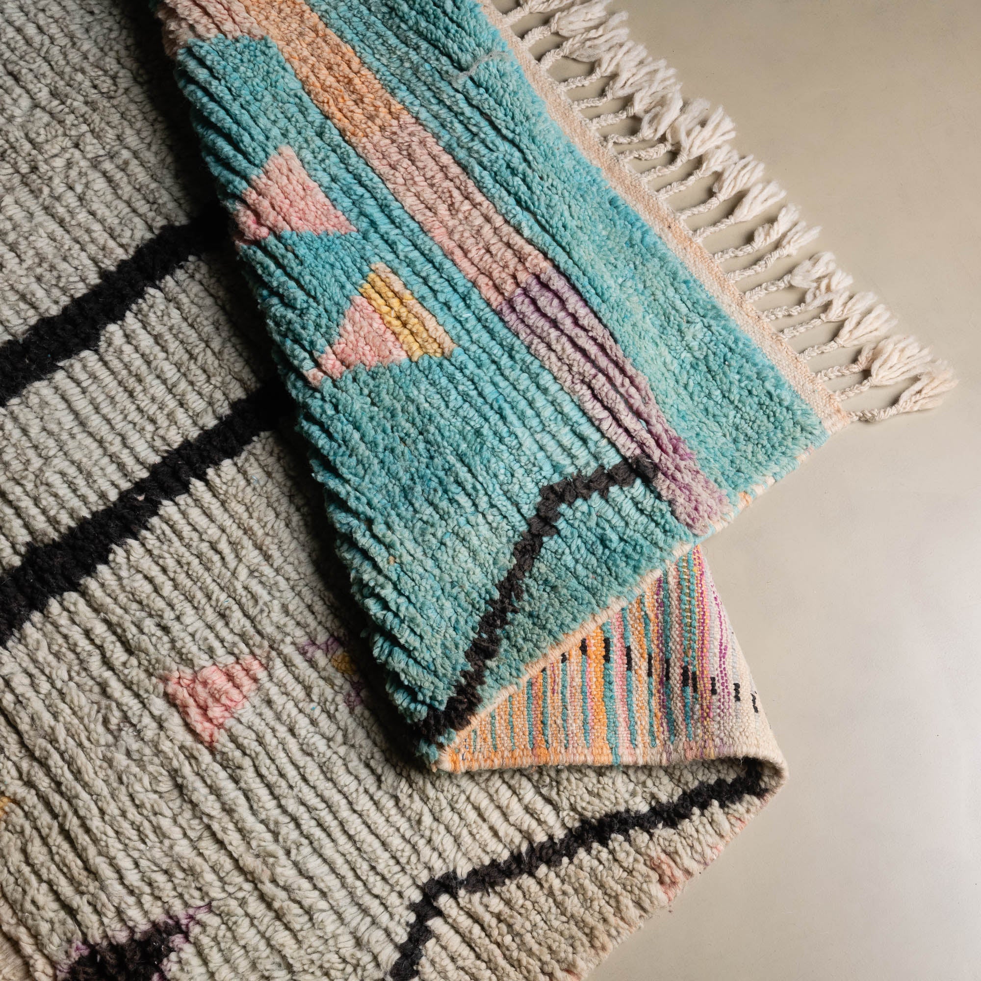 Wafia - vintage boujad rug - Benisouk