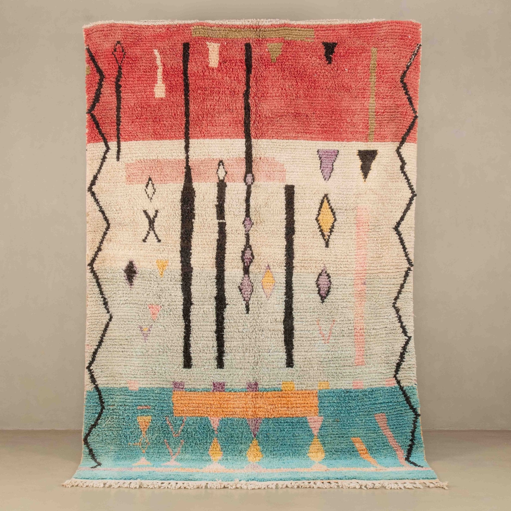 Wafia - vintage boujad rug - Benisouk