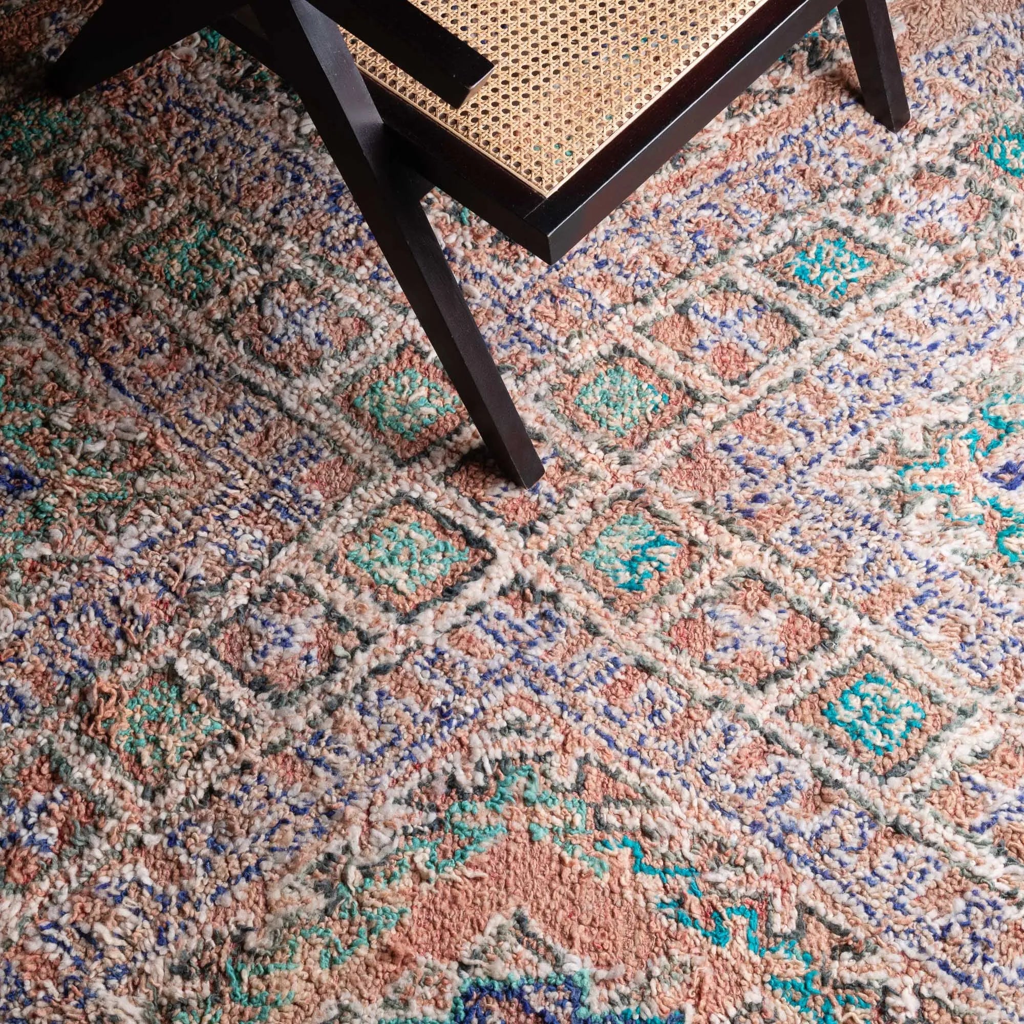 Wakil - vintage beni mguild rug - Benisouk