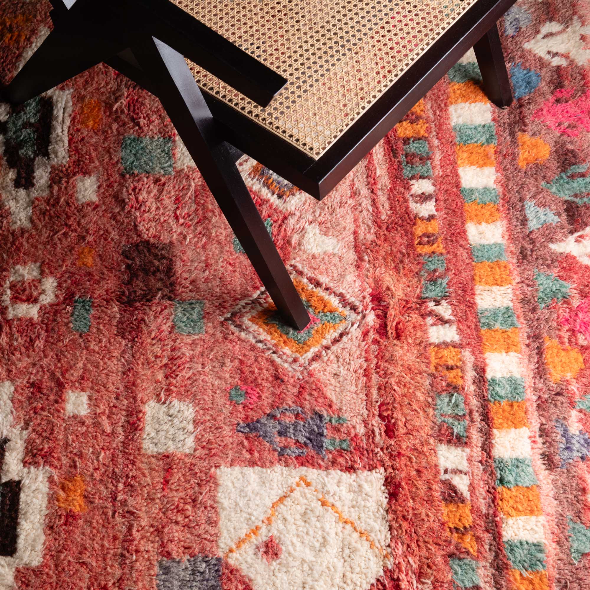 Wakil - vintage boujad rug - Benisouk