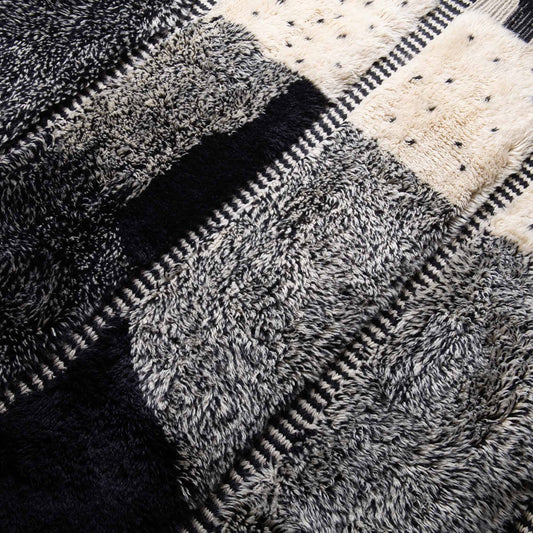 Walkway - Luxury Shag Moroccan Rug - Benisouk