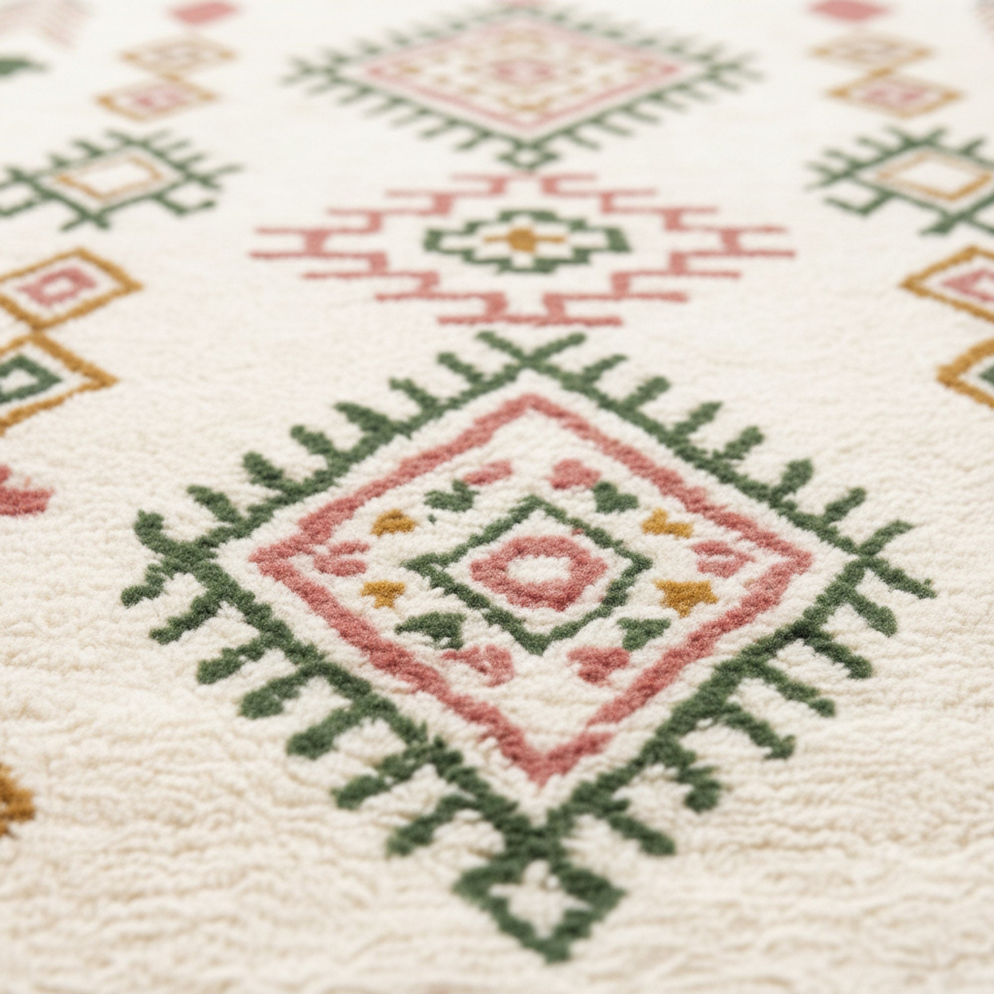 Wamid - Shag Moroccan rug - Benisouk