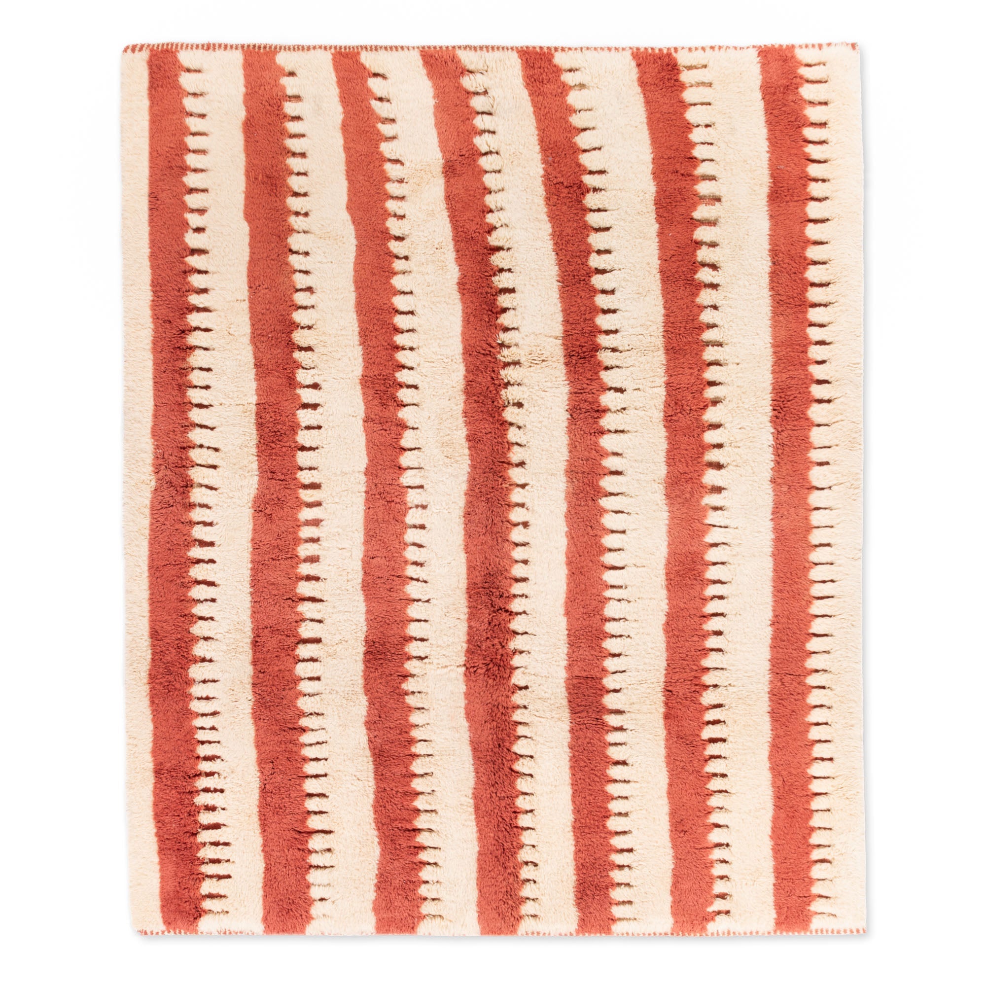 Warm Current - Luxury Shag Moroccan Rug - Benisouk