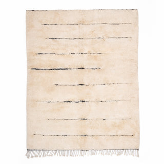 Whispered Echoes - Luxury Shag Moroccan Rug - Benisouk