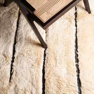 Whispered Echoes - Luxury Shag Moroccan Rug - Benisouk