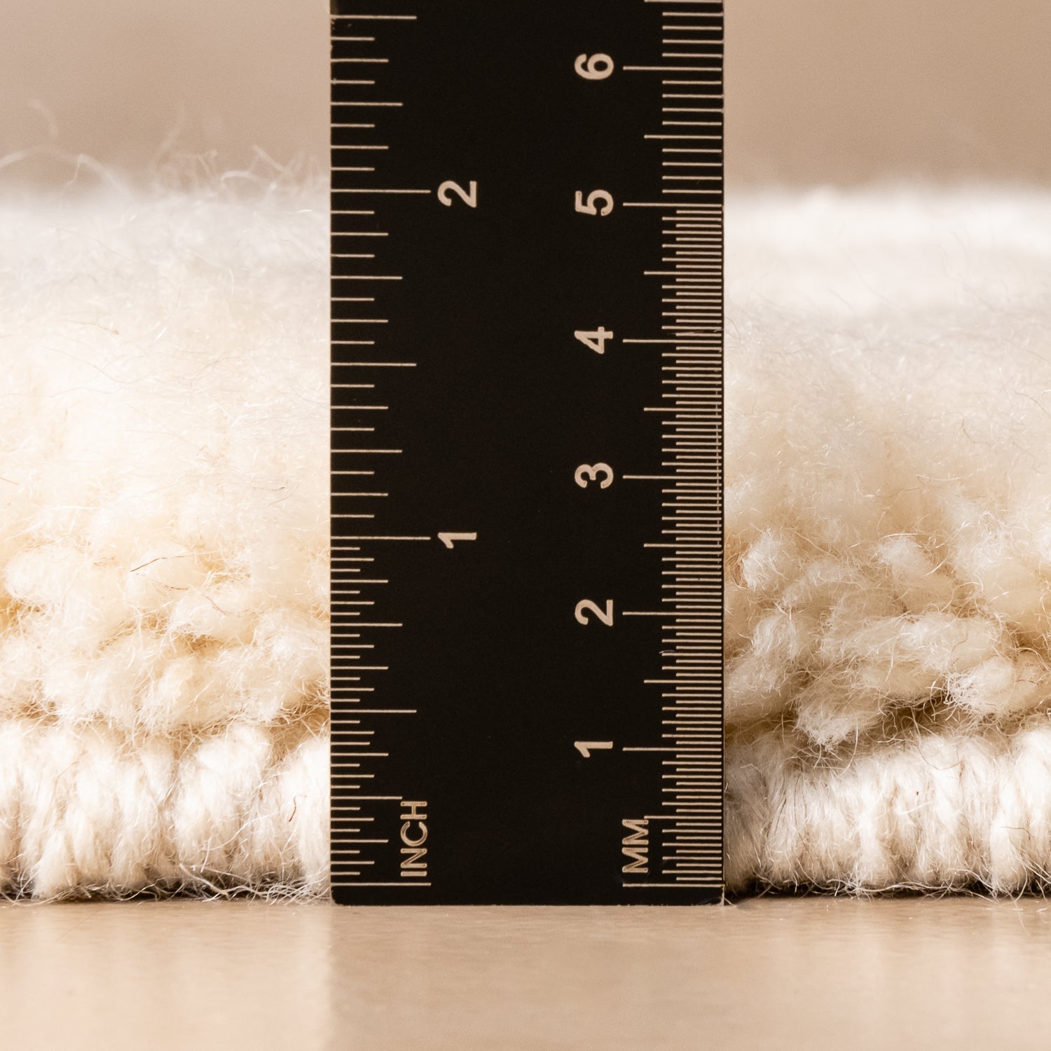 Whispered Lines - Luxury Shag Moroccan Rug - Benisouk